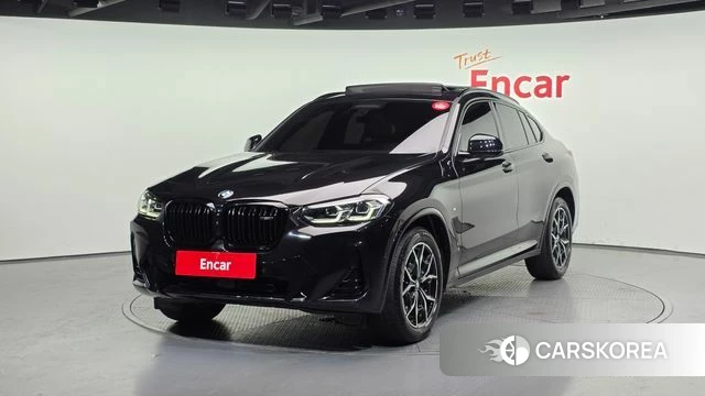 BMW X4 (G02) 2023 Черный из Кореи