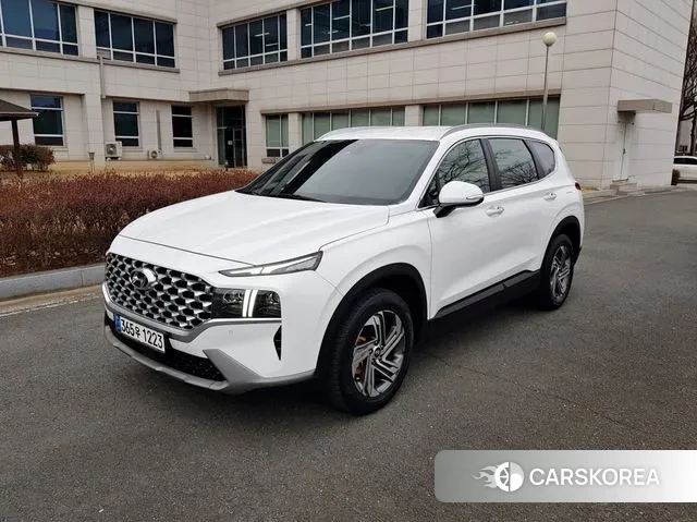Hyundai The New Santa Fe 2021 Белый из Кореи