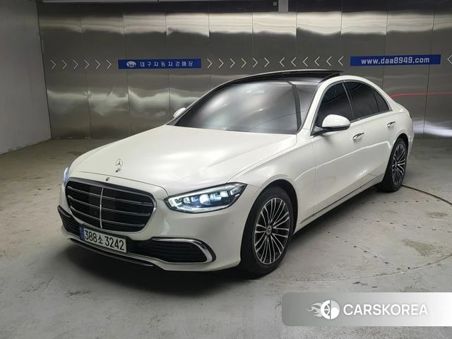 Mercedes-Benz S-Class W223 2021 Белый из Кореи