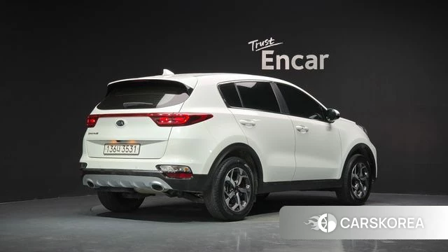 Kia Sportage The Bold 2021 Белый из Кореи
