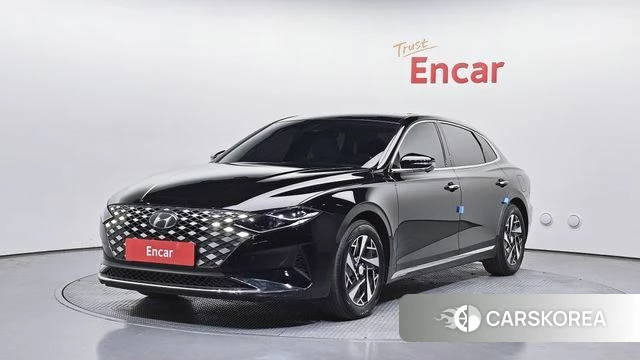 Hyundai The New Grandeur IG Hybrid 2022 Черный из Кореи