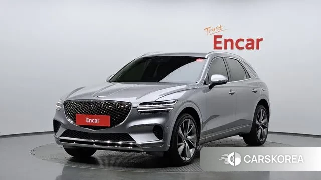 Genesis GV70 2021 Серебристо-серый из Кореи