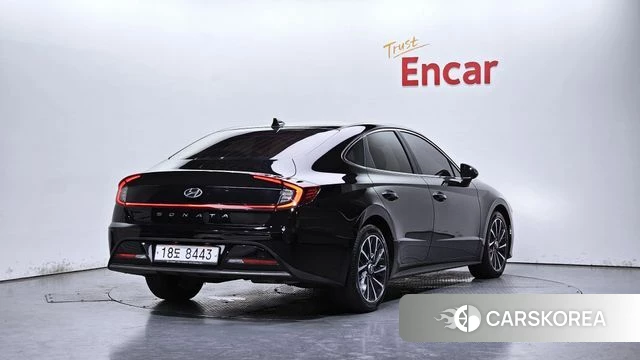 Hyundai Sonata (DN8) 2019 Черный из Кореи