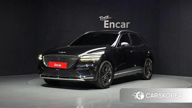 Genesis GV70 2021 Черный из Кореи