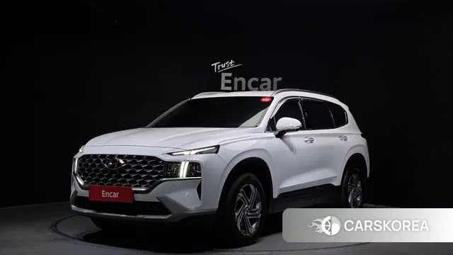 Hyundai The New Santa Fe 2023 Белый из Кореи