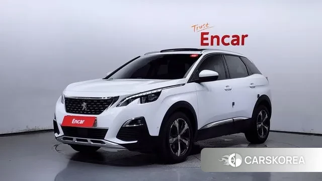 Peugeot 3008 second generation 2018 Белый из Кореи