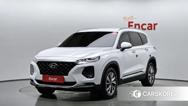 Hyundai Santa Fe TM 2020 Белый из Кореи