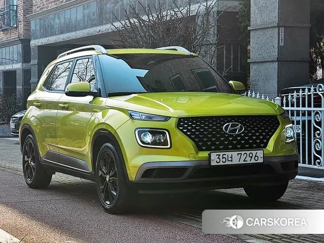 Hyundai Venue 2019 Светло-зеленый из Кореи