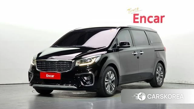 Kia The New Carnival 2018 Черный из Кореи