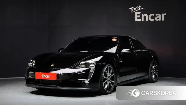 Porsche Taycan 2022 Черный из Кореи