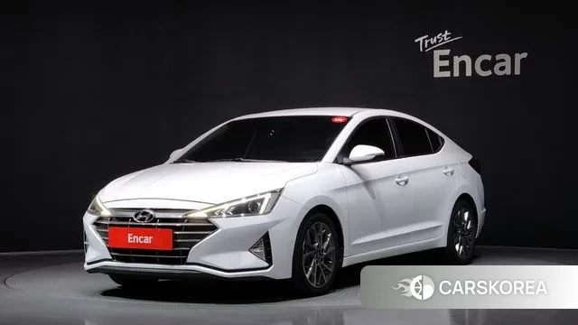 Hyundai The New Avante AD 2019 Белый из Кореи