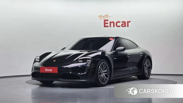 Porsche Taycan 2022 Черный из Кореи
