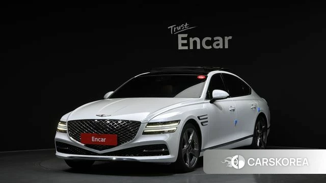 Genesis G80 (RG3) 2021 Белый из Кореи