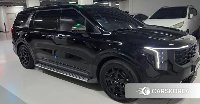 Kia The New Carnival 4th Generation 2024 Черный из Кореи