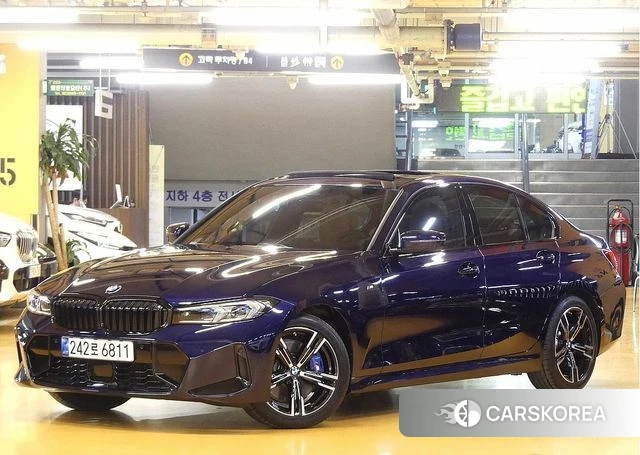 BMW 3 Series (G20) 2025 Синий из Кореи