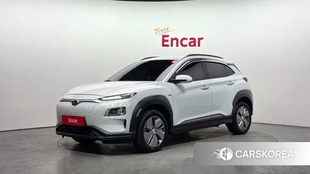 Hyundai Kona Electric 2019 Белый из Кореи