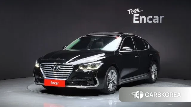 Hyundai Grandeur IG 2018 Черный из Кореи