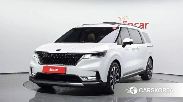Kia Carnival 4th generation 2021 Белый из Кореи