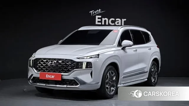 Hyundai The New Santa Fe 2021 Белый из Кореи