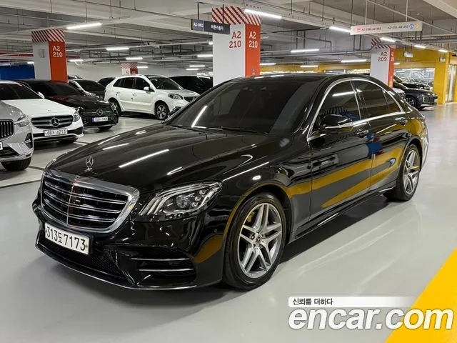 Mercedes-Benz S-Class W222 2020 Черный из Кореи