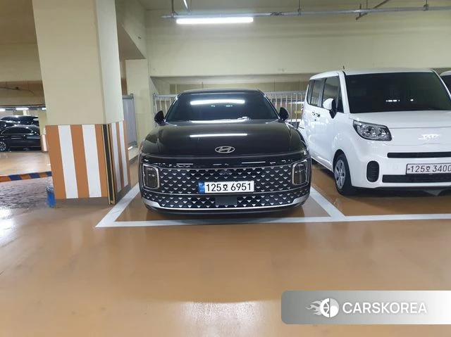 Hyundai Grandeur (GN7) 2023 Черный из Кореи