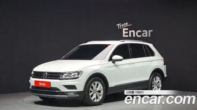 Volkswagen Tiguan second Generation 2018 Белый из Кореи