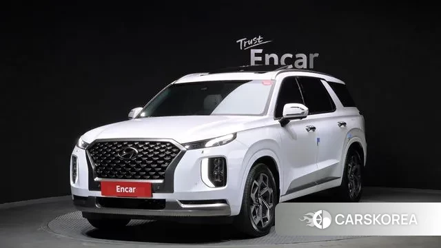 Hyundai Palisade 2021 Белый из Кореи