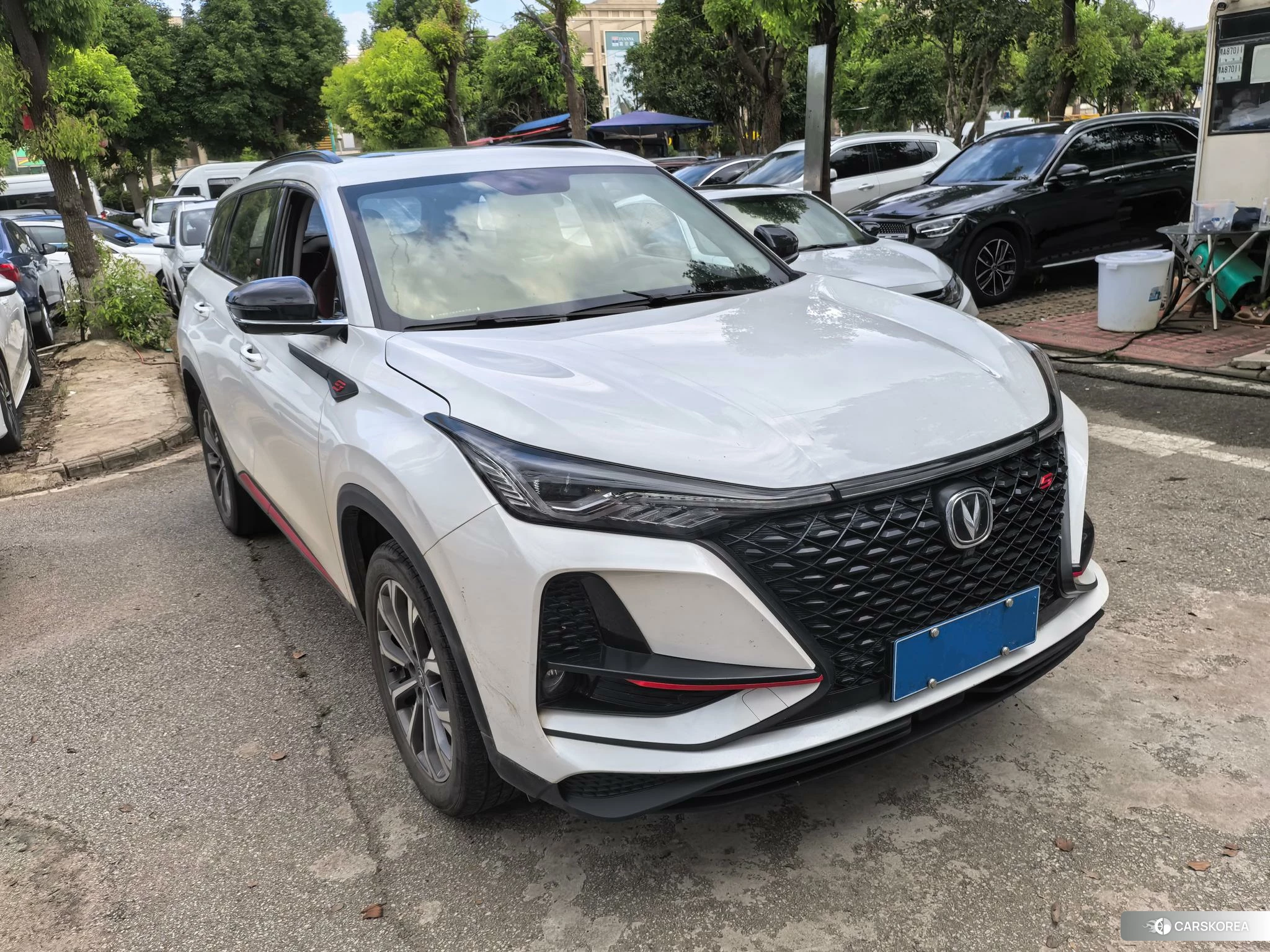 Chang'an CS75 PLUS 2020 Белый из Китая