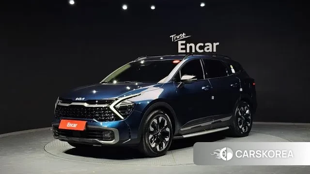 Kia Sportage 5th Generation 2021 Синий из Кореи