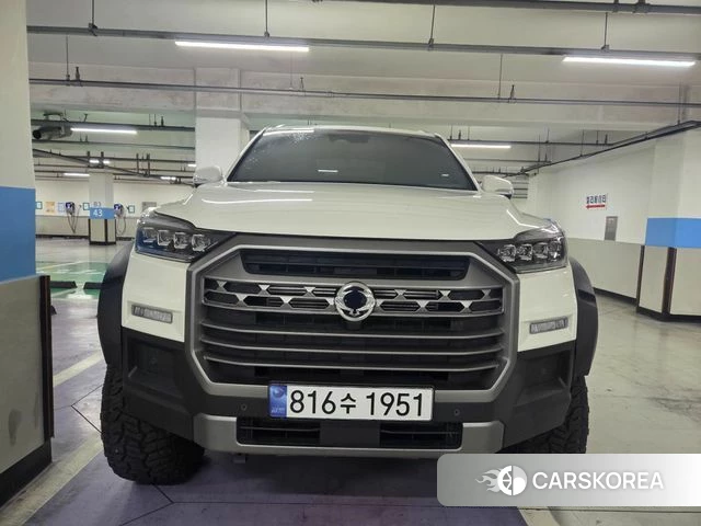 Ssangyong The New Rexton Sport 2024 Белый из Кореи