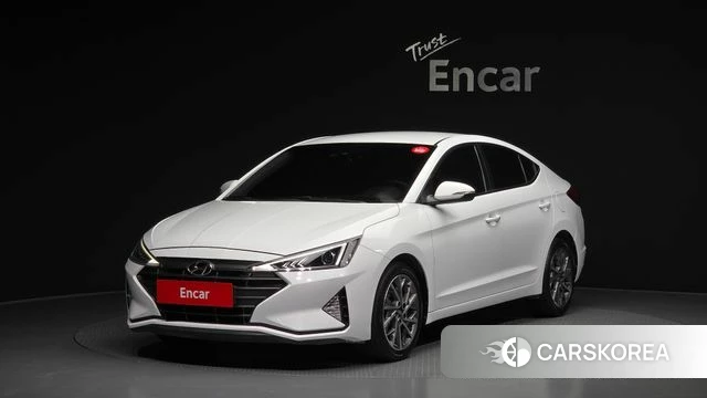 Hyundai The New Avante AD 2019 Белый из Кореи