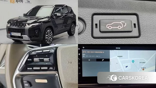 Ssangyong Torres 2023 Черный из Кореи