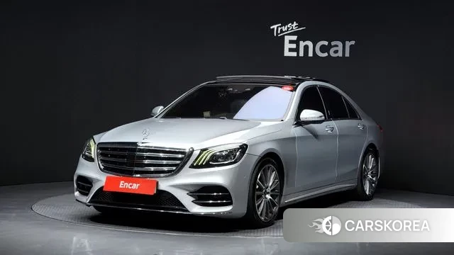 Mercedes-Benz S-Class W222 2018 Серебряный из Кореи
