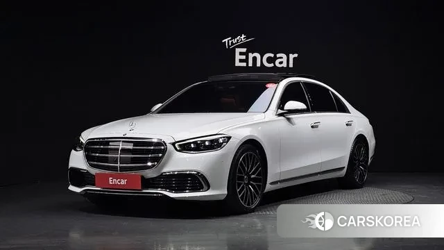 Mercedes-Benz S-Class W223 2024 Белый из Кореи