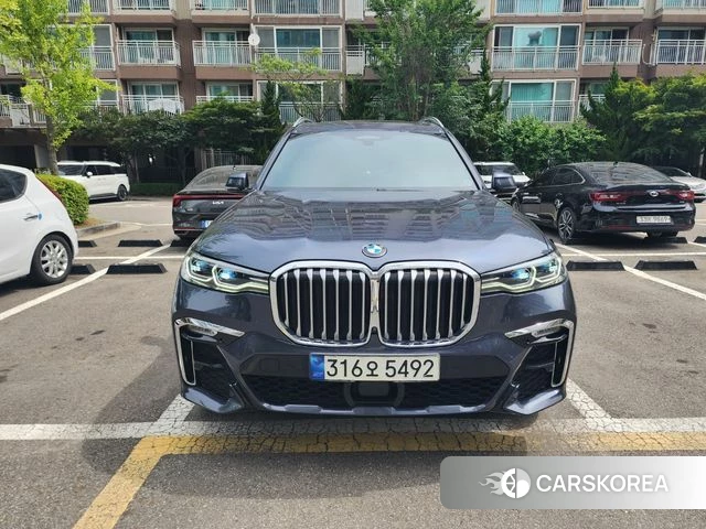 BMW X7 (G07) 2021 Синий из Кореи