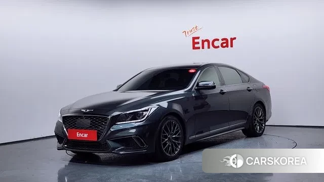 Genesis G80 2019 Темно-зеленый из Кореи