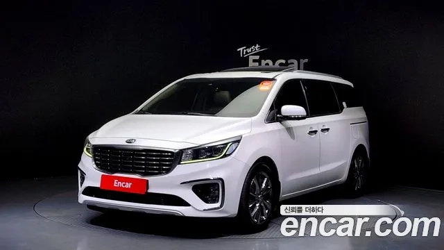 Kia The New Carnival 2018 Белый из Кореи
