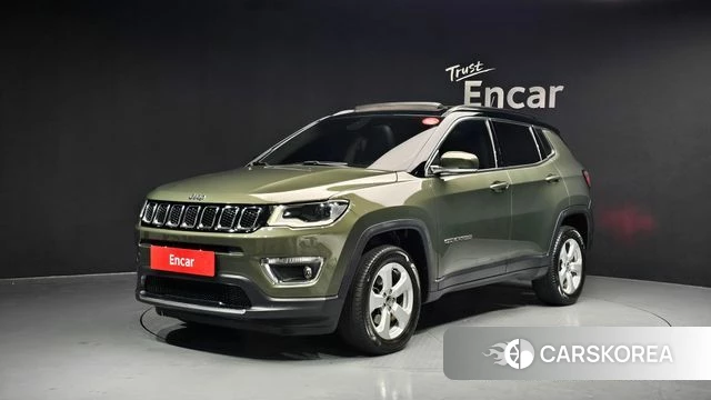 Jeep Compass 2nd Generation 2019 Светло-зеленый из Кореи