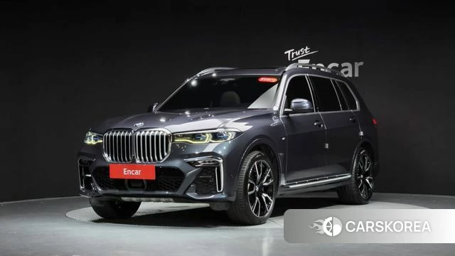 BMW X7 (G07) 2021 Серый из Кореи