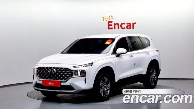 Hyundai The New Santa Fe 2022 Белый из Кореи