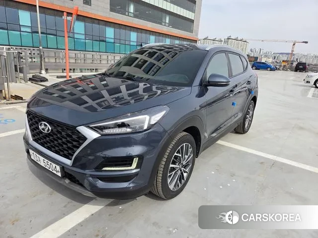 Hyundai All New Tucson 2018 Синий из Кореи