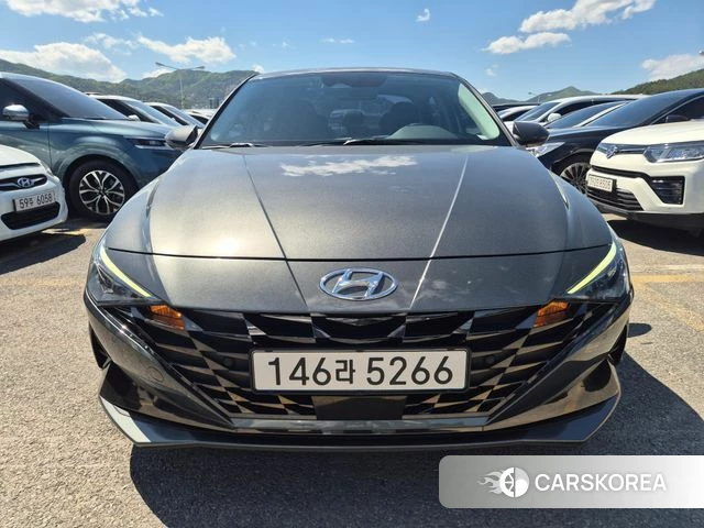 Hyundai Avante (CN7) 2022 Серый из Кореи