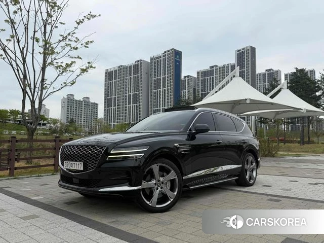 Genesis GV80 2023 Черный из Кореи