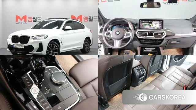 BMW X4 (G02) 2023 Белый из Кореи