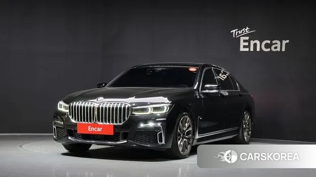 BMW 7 Series (G11) 2020 Черный из Кореи