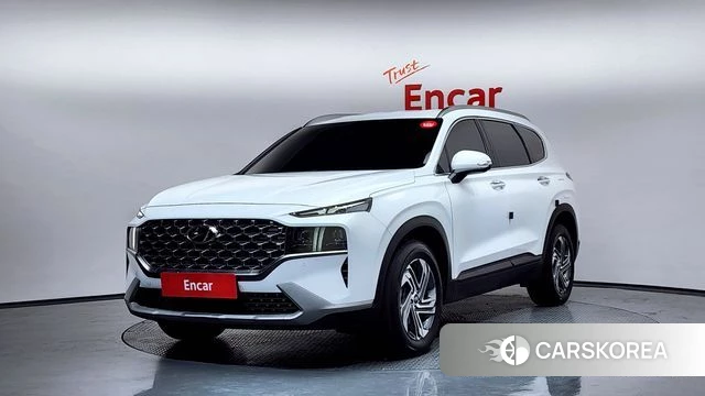 Hyundai The New Santa Fe 2023 Белый из Кореи