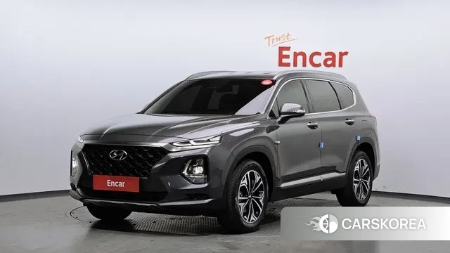 Hyundai Santa Fe TM 2018 Серый из Кореи