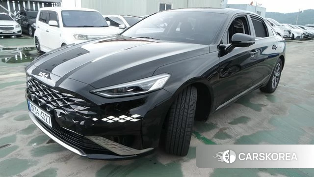 Kia K8 Hybrid 2021 Черный из Кореи