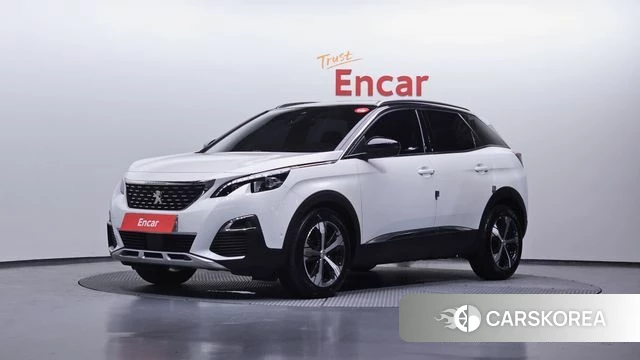 Peugeot 3008 second generation 2018 Белый из Кореи
