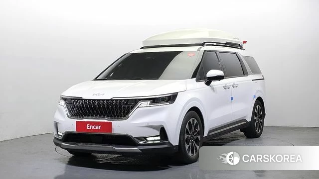 Kia Carnival 4th generation 2023 Белый из Кореи